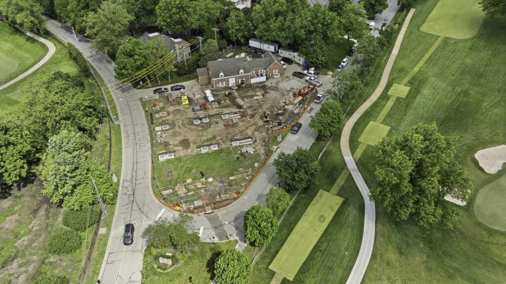 Belinder Pumpstation Aerial